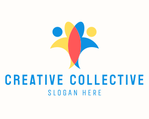 Creative People Team logo design