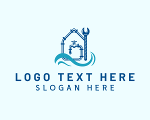 Pipe - Plumbing Pipe Wrench Repair logo design