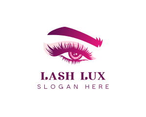 Mascara - Eyelash Makeup Beauty Salon logo design