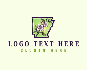 Blossom - Arkansas Apple Blossom logo design