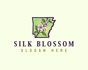 Arkansas Apple Blossom logo design