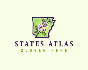 Arkansas Apple Blossom logo design