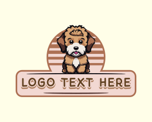 Dog Pet Grooming  Logo