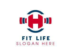 Strong Fitness Letter H Logo