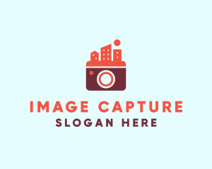 Capture - Building City Camera logo design