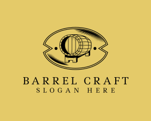 Barrel - Keg Barrel Beer logo design