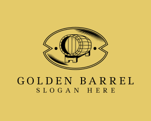 Whiskey - Keg Barrel Beer logo design