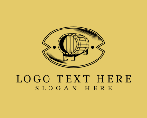 Alcoholic Beverage - Keg Barrel Beer logo design