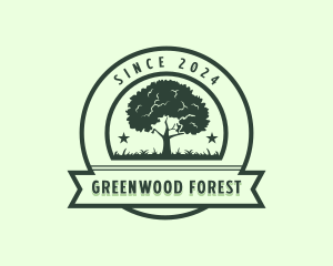 Tree Nature Forestry logo design