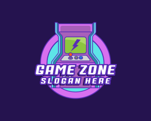 Computer Arcade Game logo design