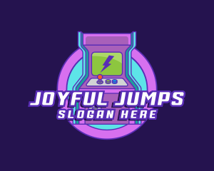 Amusement - Computer Arcade Game logo design