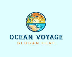 Vacation Beach Getaway logo design