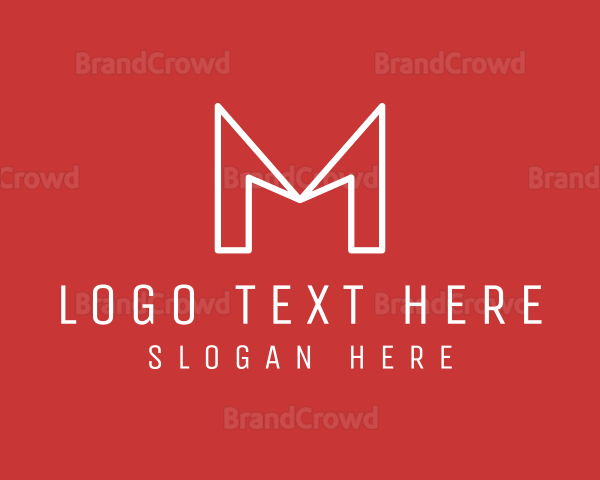 Modern Company Letter M Logo