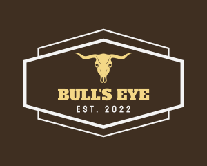 Bull Horn Ranch logo design