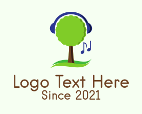 Streaming - Tree Music Streaming logo design