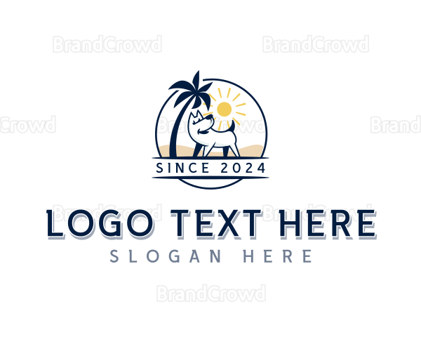 Beach Dog Travel Logo