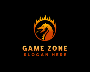 Fire Dragon Gaming logo design