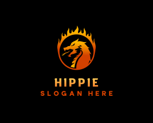 Arcade - Fire Dragon Gaming logo design