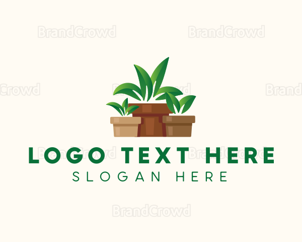 Organic Plant Pot Logo