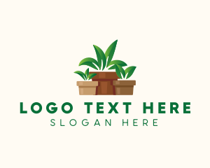 Greenhouse - Organic Plant Pot logo design