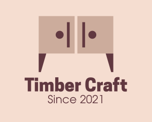 Wooden - Wooden Cabinet Furniture logo design