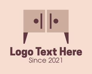 Wooden - Wooden Cabinet Furniture logo design