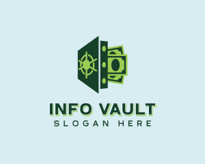 Vault Money Savings logo design