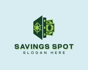 Vault Money Savings logo design