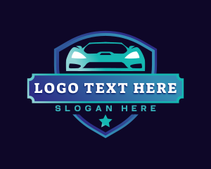 Sports Car Automotive Logo