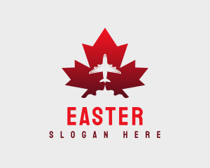 Pilot - Flying Airplane Canada logo design