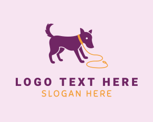 Border Collie - Pet Dog Veterinary logo design