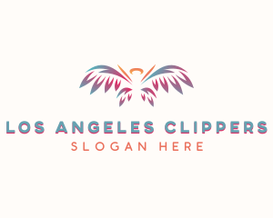 Heavenly Angel Wings logo design