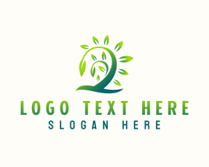 Nature Park - Organic Tree Plant logo design