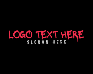 Typography - Graffiti Style Business logo design