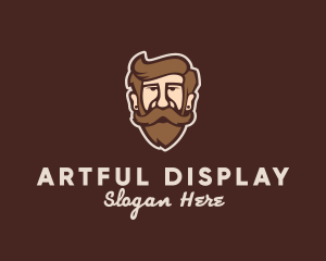 Hipster Old Guy logo design