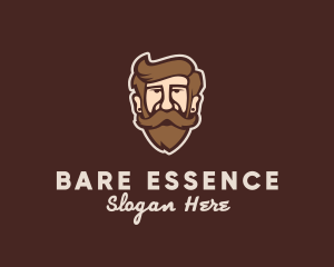 Hipster Old Guy logo design