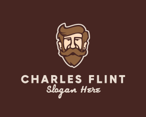 Hipster Old Guy logo design