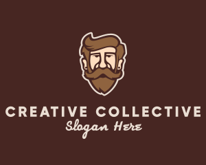 Hipster Old Guy logo design