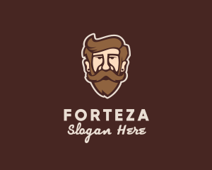 Hipster Old Guy logo design