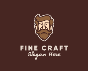 Hipster Old Guy logo design