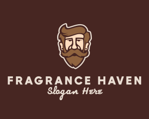 Hipster Old Guy logo design