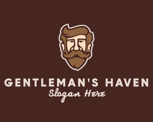 Hipster Old Guy logo design