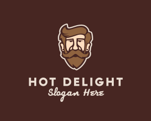 Hipster Old Guy logo design