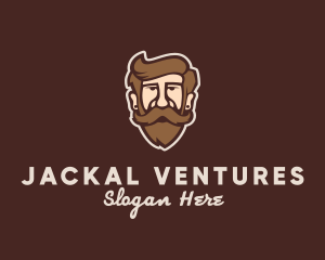 Hipster Old Guy logo design