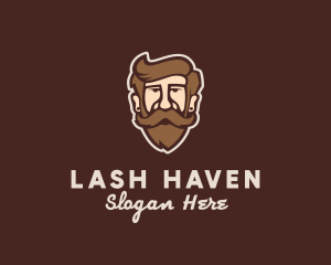 Hipster Old Guy logo design