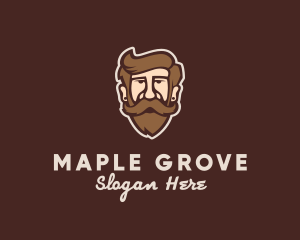 Hipster Old Guy logo design