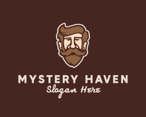 Hipster Old Guy logo design