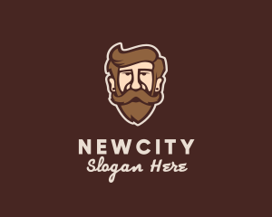 Hipster Old Guy logo design