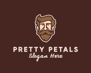 Hipster Old Guy logo design