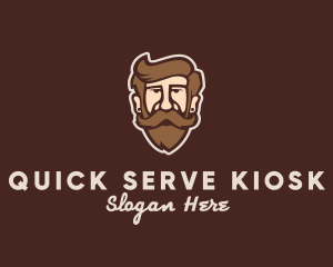 Hipster Old Guy logo design